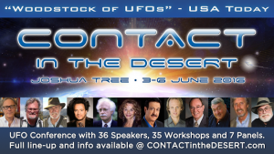 Contact In The Desert - Joshua Tree - June 3-6 2016